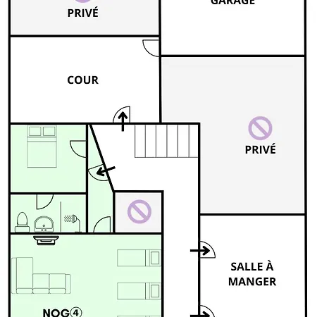 Bed and breakfast Nogapatio - -